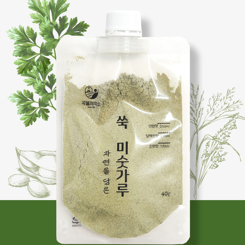 자연을 담은 쑥 미숫가루 200g (40g x 5개입)