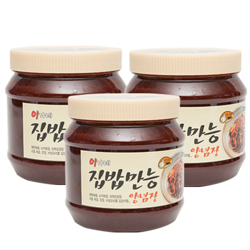 이가네 떡볶이 양념장 1+1+1 (집밥만능 1.4kg x 3개)