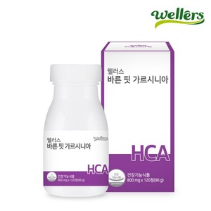 [웰러스] 바른핏 가르시니아 (800mg x 120정)