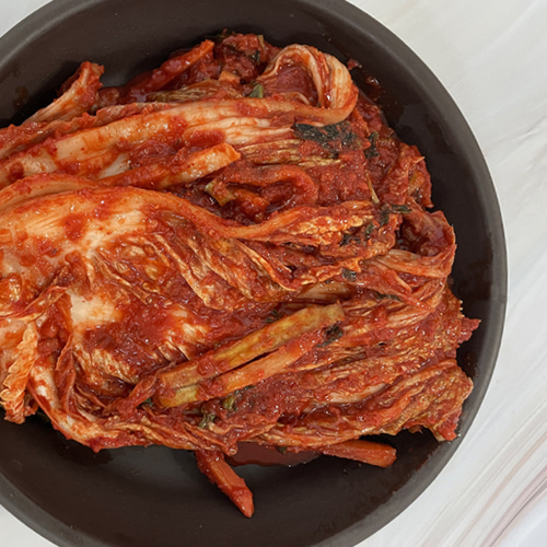 건채담 맛갈지게 허벌나게 매운 보쌈김치