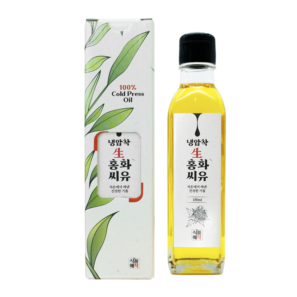 100% 냉압착 뼈에좋은 생 홍화씨유 홍화씨기름