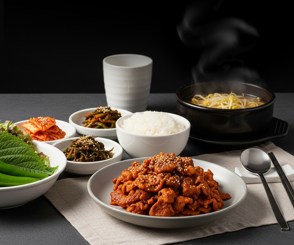 한라봉 제주돼지 매콤 직화구이 200g