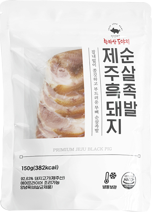 제주흑돼지 순살족발 150g x 2EA
