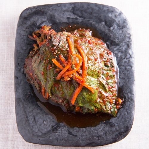 국산 깻잎 매실생깻잎 양념무침