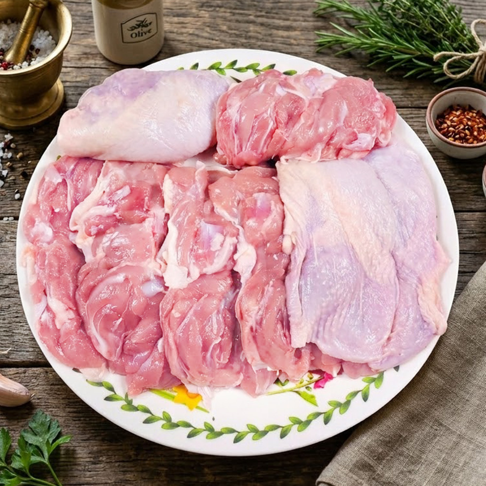 브라질  닭다리살 정육  2kg 1팩