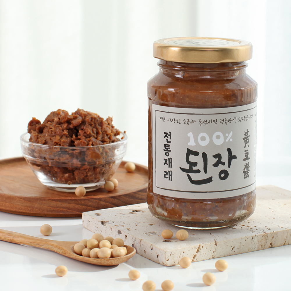 전통재래 된장 100% 300g 2통